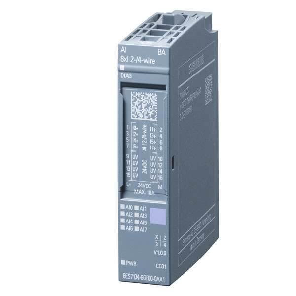 Acquisizione di dati precisi con modulo di input analogico SIMATIC ET 200SP 6ES7134-6GF00-0AA1
