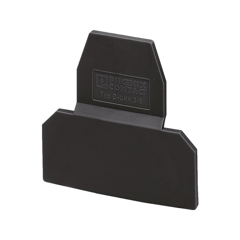 2770228 D-UKK 3/5 BK Phoenix End Contact Plate corrente nominale di scarica 0,5 A