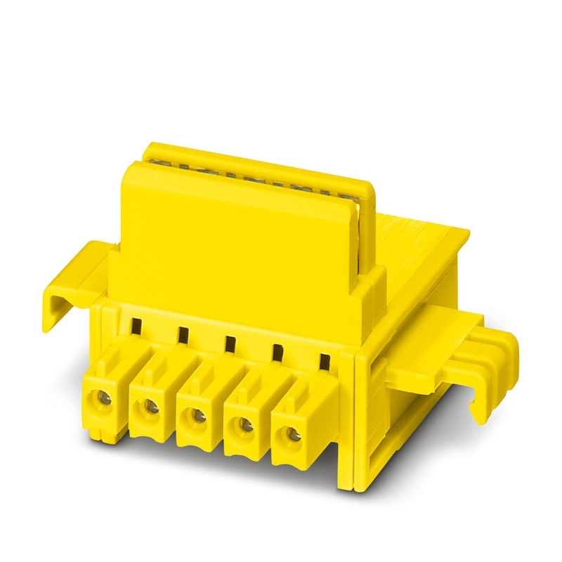 22,5*112,2*114,5mm ME 1225375 TBUS 1.5/5-ST-3.81 YE 1 PZ Design del connettore bus su guida DIN