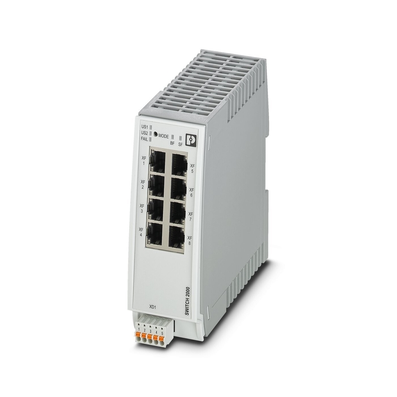 FL SWITCH 2308 PN Industrial Ethernet Switch per la rete EtherNet/IP Livello di protezione IP65