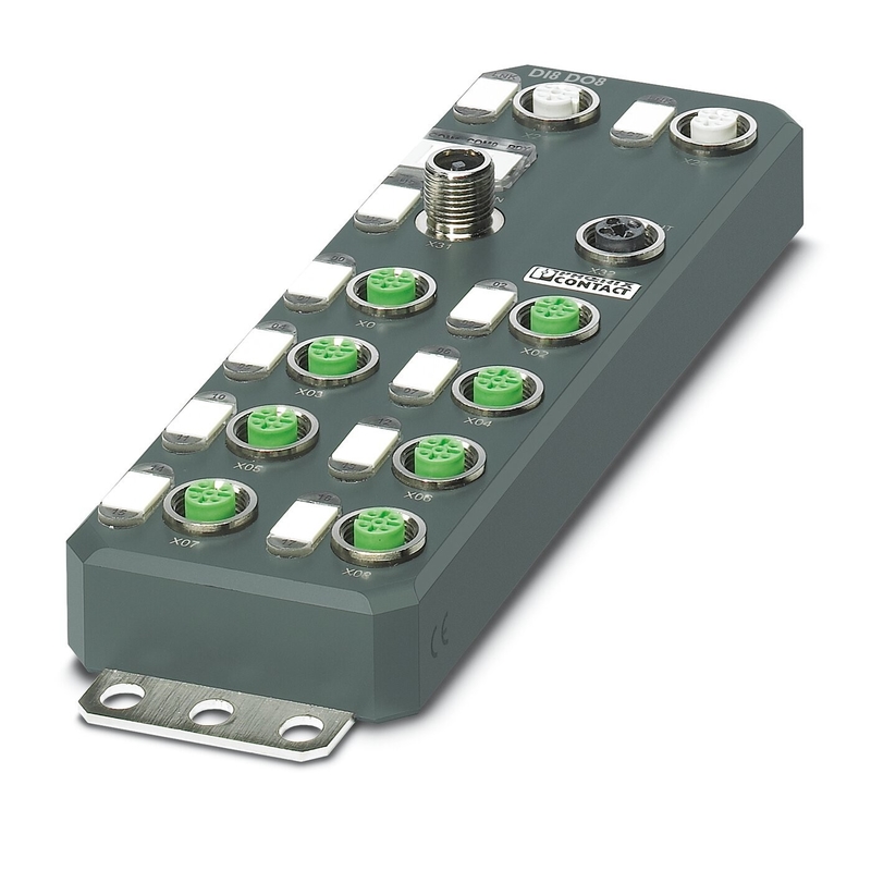 2701509 AXL E PN DI8 DO8 M12 6P Phoenix Contact Modulo digitale versatile e flessibile