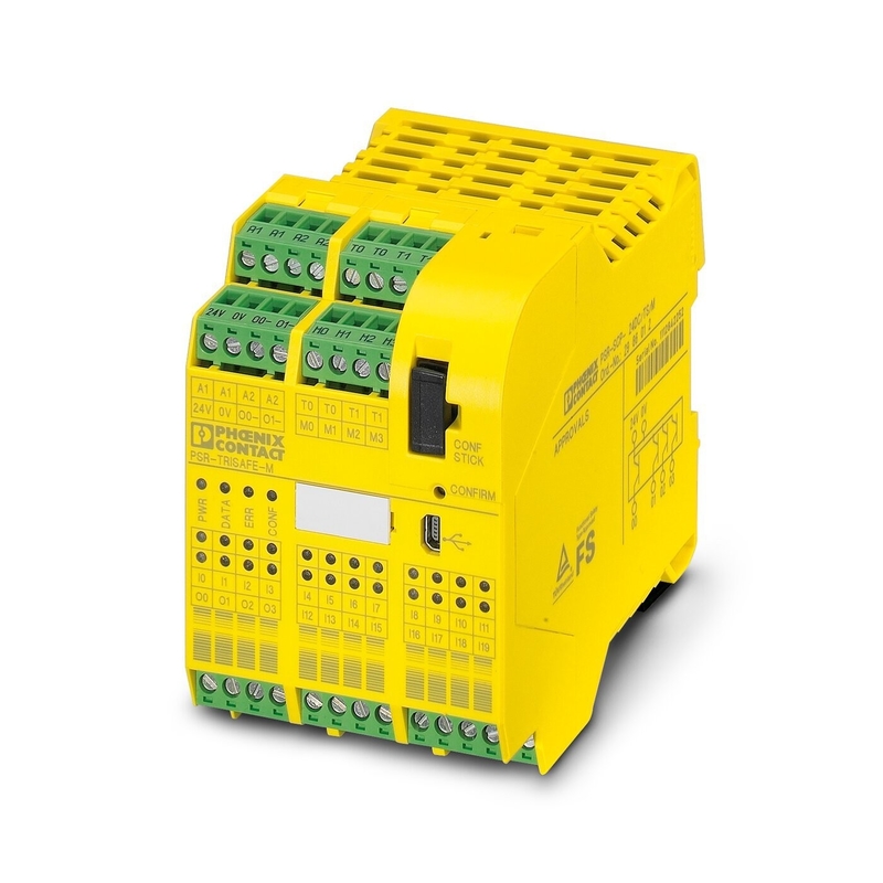 Modulo di sicurezza del contatto Phoenix PSR-SPP-24DC/TS/M 67.5*112*114.5mm relè di accoppiamento