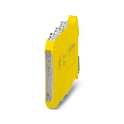 Figura di protezione del relè di sicurezza Phoenix Contact PSR-MC40-3NO-1DO-24DC-SC per arresto di emergenza