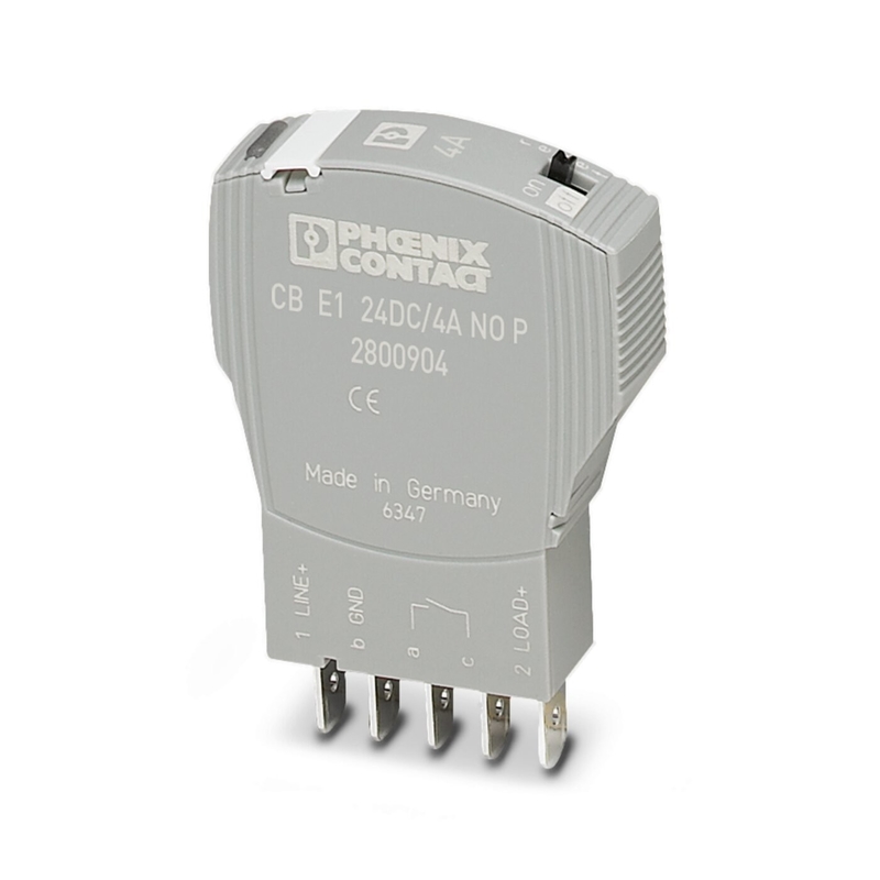 24 V DC 2800904 CB E1 24DC/4A NO P Phoenix Contact Interruttore di circuito per apparecchiature elettroniche