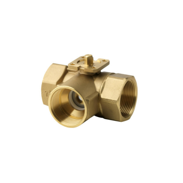 Valvola a sfera a filo interno a 3 porte BPZ VBI61.50-40 per sistema di controllo dell'automazione degli edifici