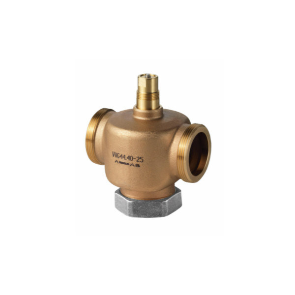 Valvola di sedile a due porti a filo esterno PLC BPZ VVG44.15-1 per l'automazione del controllo degli edifici