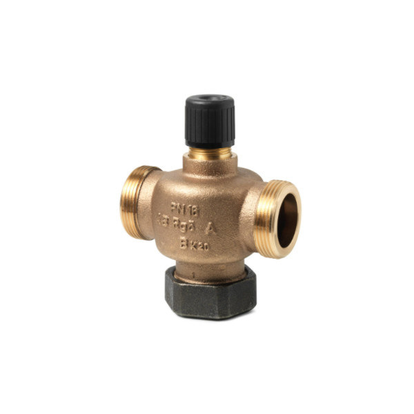 Valvola di sedile a due porte a filo esterno PLC BPZ VVP45.25-10 per il controllo dell'automazione degli edifici