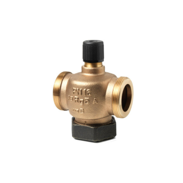 Valvola di sedile a due porte a filo esterno PLC BPZ VVP45.32-16 per il controllo dell'automazione degli edifici