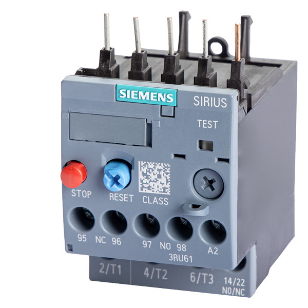 Siemens 3RU6116-0GB0 Relai di sovraccarico 11...16 A Dimensione S00 Classe 10 per la protezione del motore