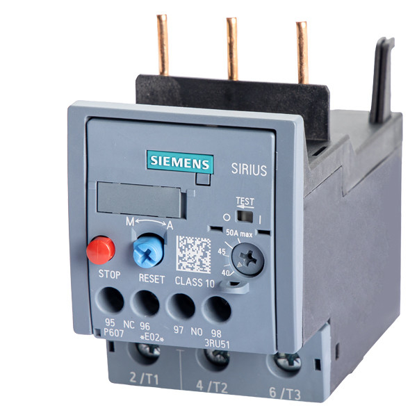 Siemens 3RU5136-4BB0 Relai di sovraccarico 40...50 A Dimensione S2 Classe 10 per la protezione del motore