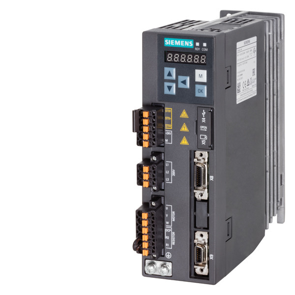 200 V 0,40 kW SINAMICS V90 Converter LI PROFINET FSB 6SL3210-5FB10-2UF2 di Siemens