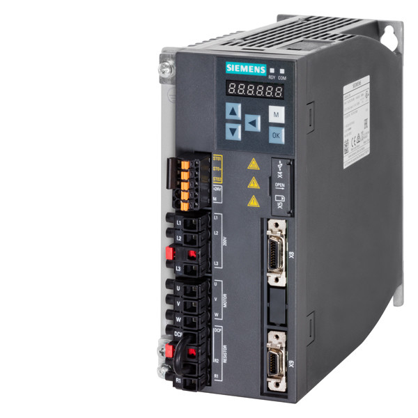 Siemens SINAMICS V90 Converter LI 200 V PROFINET FSC 0,75 kW driver 6SL3210-5FB10-8UF0