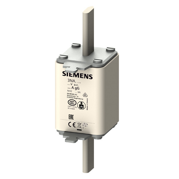 Siemens 3NA3240 LV HRC Fuse Link GL/GG con indicatore anteriore Dimensione 2 AC 500V/DC 440V