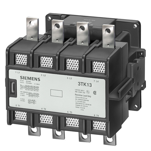 110V tipi 3TK1542-0AL2 Auto AC Contattore elettrico con corrente nominale del circuito principale 800A